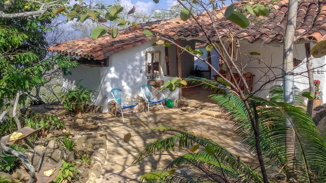 Posada Finca San Vicente B&B Barichara Exterior foto
